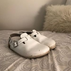 White birkenstocks